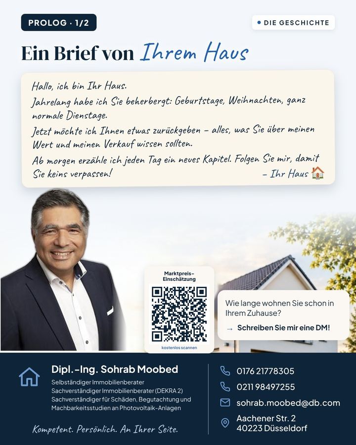 Hallo, ich bin Ihr Haus. 🏡